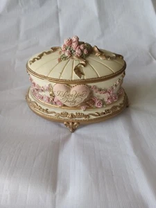 Judith Winslow Music Box Angel of Love - Limited Edition - The Franklin Mint,... - Picture 1 of 6