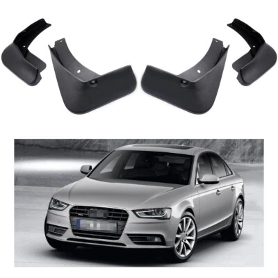 1 juego guardabarros guardabarros guardabarros guardabarros para Audi A4 2013-2016 sedán Foto 1 de 4