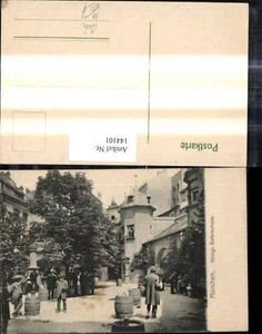 144101, Monaco di Baviera Königl. Botti di birra Hofbräuhaus vista strada  - Foto 1 di 1