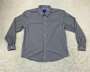 Egara Mens Size XXL Multicolor Check Plaid Shirt Long Sleeve Button Up - Picture 1 of 8