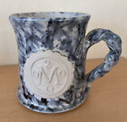 STUDIO POTTERY MUG: STAMPED AT BASE OF HANDLE: EX COND