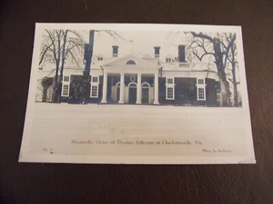 Monticello Home Of Thomas Jefferson Postcard - Coal Reminder - Picture 1 of 5