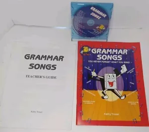 Audio Memory Publishing Grammatik Songs CD, Buch, Lehrerhandbuch Kit Lot Set - Bild 1 von 9