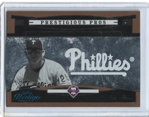 Jim Thome-Phillies-2005 Playoff Prestigious Pros Bronce #71 (76/100) - Imagen 1 de 2