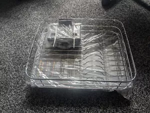 Abtropfgestell, Abtropfgestell mit Abtropfschale, Edelstahl Abtropfgestell mit S - Bild 1 von 3