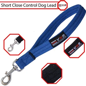 Correa de plomo corta de entrenamiento para perros de 10" de alta resistencia mango cierre/control de tráfico - Imagen 1 de 40