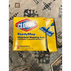 Clorox ReadyMop saugfähige Wischpads 8CT Nachfüller offene Box eingestellte Reinigung - Bild 1 von 6
