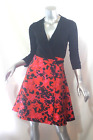 Womas Diane Von Furstenberg Amelia Floral 3/4 Sleeve Wrap Dress Size 2