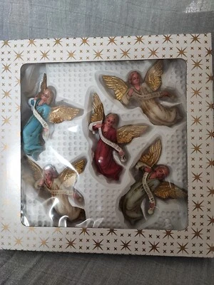 Gloria in excelsis deo Engel in OVP W. Germany Weihnachtsschmuck Krippe Friedel - Bild 1 von 4