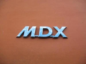 00 01 02 03 04 05 06 ACURA MDX REAR GATE LID EMBLEM LOGO BADGE SIGN SYMBOL #23 - Bild 1 von 3