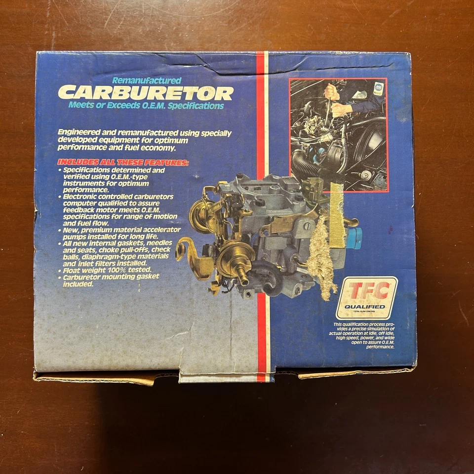 6-425 Single Barrel 1BBL Carburetor 60's 70's Ford Cars Trucks 6 Cyl 11/08/91-05 - Image 1 of 4