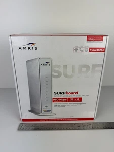 ARRIS SVG2482AC 960Mbps Internet, Voice & Wi-Fi Cable Modem, Gently Used In Box - Picture 1 of 6