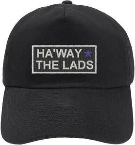 Newcastle Embroidered Football Cap Hat Ha' Way The Lads - Imagen 1 de 5