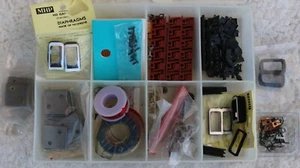 Miscellaneous HO gauge Parts: Neoprene Daiphrams, couplers, weights, bumper - Picture 1 of 1