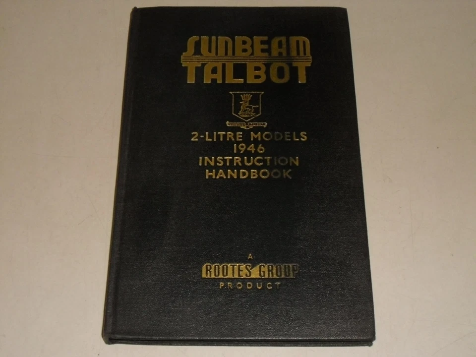 Istruzioni D'Uso Manuale Armatoriale Raggio di Sole Talbot 1946 2 Litri Modelli - Immagine 1 di 1