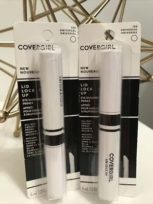 10PK Covergirl LID LOCK UP Eye Shadow Primer-100 Universal-All Day Crease Proof - Image 1 of 3