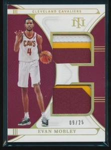 Evan Mobley 2021-22 Panini National Treasures Dual Gold Patch Jersey RC /25 - Picture 1 of 2