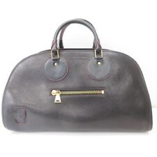 Proenza Schouler Leather Haraco Handbag With Gold Hardware Cadena Black Ladies