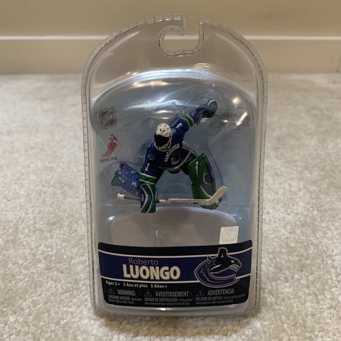 Roberto Luongo NHL Hockey Vancouver Canucks Toy Figure McFarlane Sportspicks NEW Cover