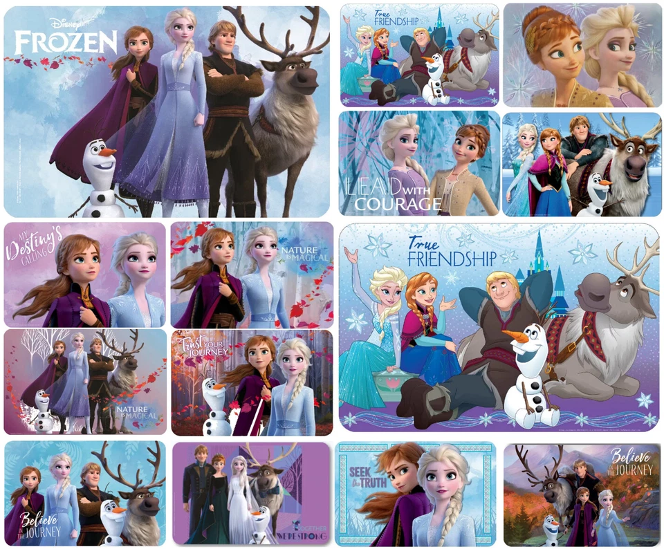 Die Eiskönigin Platzdecken Platzset 43x28 cm Tischset Unterlage Schreibunterlage - Bild 1 von 1