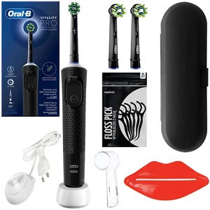 NUEVO Oral-B Vitality Pro D103 Negro Cepillo de dientes eléctrico CrossAction... - Imagen 1 de 7