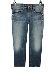 Jeans Rectos Relajados Para Mujer HUGO BOSS Talla W36 L33 - Imagen 1 de 9