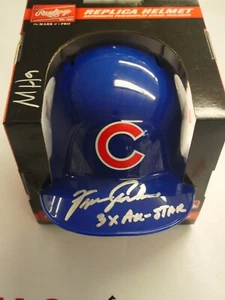 FERGIE JENKINS SIGNED RAWLINGS MINI HELMET 3X ALL STAR BAS BECKETT WITNESSED COA - Picture 1 of 2