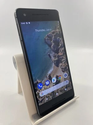 Google Pixel 2 Black Unlocked 64GB 5.0" 12MP 4GB RAM Android 8.0" Smartphone - Image 1 of 4