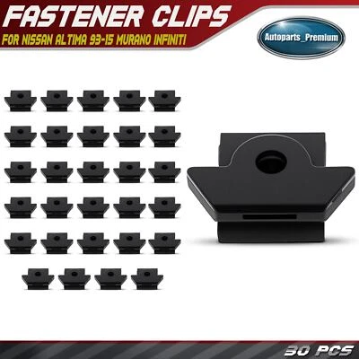 30Pcs 31mm Nylon Splash Shield Retainer Rivet Clips for Nissan Altima INFINITI - Image 1 of 4