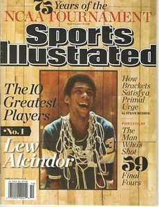 Revista Sports Illustrated Abril 2013 75 Años Torneo de la NCAA 10 Mejor Obra - Imagen 1 de 1