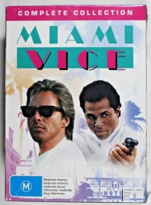 Miami Vice | Series Collection (Box Set Series Collection, DVD, 1984) New Sealed - Image 1 of 4