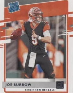 2020 Panini Donruss - Rated Rookie #301 Joe Burrow (RC) Canvas PSA 9 - Picture 1 of 1