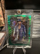 2023 panini prizm wwe green pulsar Undertaker Numbered Card. #2 Of #25