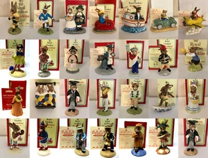 Gran selección de estatuillas en caja de Royal Doulton Bunnykins entre DB5 y DB318 - Imagen 1 de 217