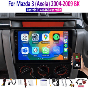 9'' Apple CarPlay Android auto head unit car radio For Mazda 3 2004-2009