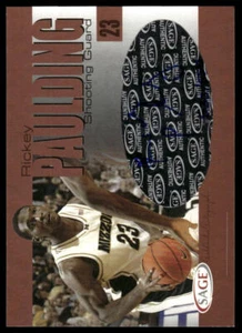 2004 SAGE #A25 Rickey Paulding Autographs Bronze #/550 - Picture 1 of 2