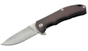 CUCHILLO DE RESCATE DE BOLSILLO PLEGABLE CON UNA MANO HERBERTZ / ACERO INOXIDABLE AUS-8 / TITANIO - Imagen 1 de 2