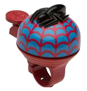 BELL Marvel Spider-Man 3D Web Bicycle Handlebar Bell Kids Tricycles Scooters Red - Picture 1 of 5