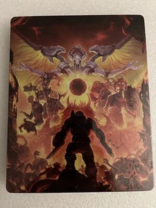 Estuche Steelbook Oficial DOOM Eternal PS4/PS5 (SIN JUEGO) - Imagen 1 de 3