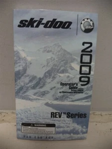 2009 ski-doo Snowmobile Owner Operator's Guide REV series New in Package - Picture 1 of 3