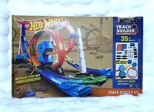 Hot Wheels Cars Kit potenziamento alimentazione sistema costruttore di binari - 35+ pezzi - età 5+ - Foto 1 di 13