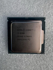 Intel Core i3-6100 - 3.7 GHz Dual-Core (SR2HG) Processor - Picture 1 of 5