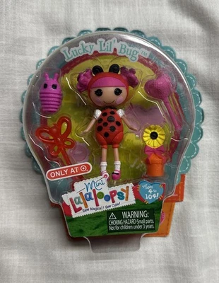 LALALOOPSY Mini Lucky Lil' Bug Doll with Accessories Butterfly Flower Bug - Image 1 of 2