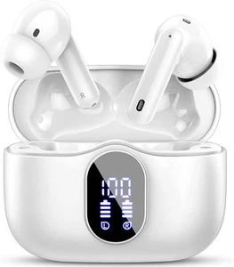 Earbuds Bluetooth Wireless Earphone Noise Canceling Headset With Microphone - Photo 1 sur 5
