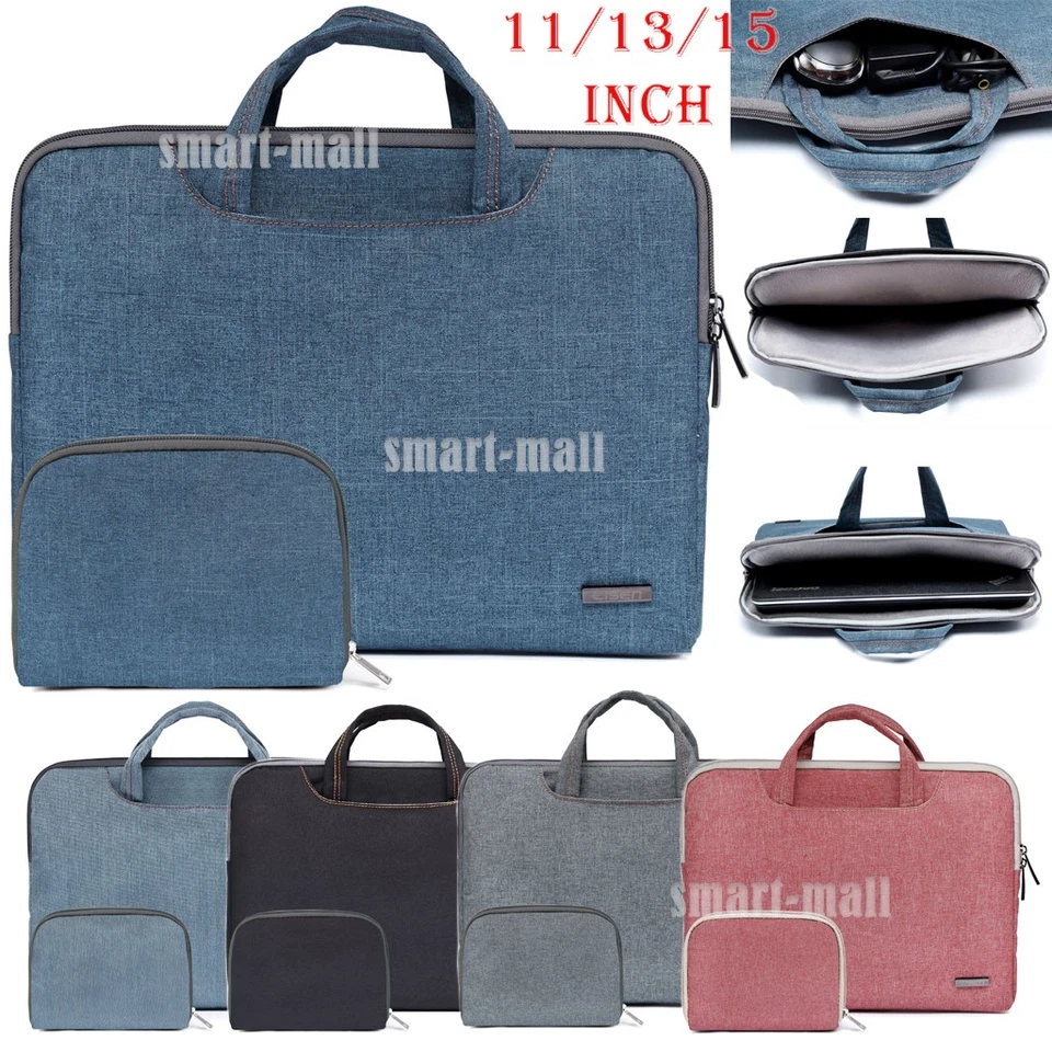 Laptop Sleeve Case Bag For Macbook 11/13/15.6 Inch HP Lenovo Notebook Handbag - Image 1 of 4