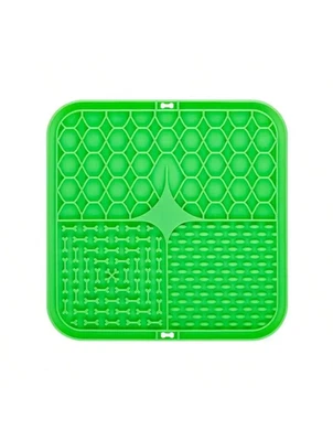 Almohadilla de silicona para lamer mascotas alimentador lento con ventosas para perros y gatos Foto 1 de 4