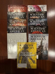 SCIENTIFIC AMERICAN magazines (Lot Of 11) - Picture 1 of 12