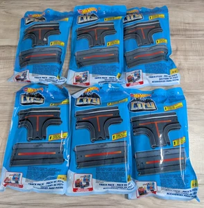 6 NEW Hot Wheels City Track Pack Straight Piece & Intersection Pack hotwheels - Picture 1 of 4