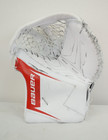 Bauer SV Pro Senior Goalie Catch Glove White/Red (0725-4184)