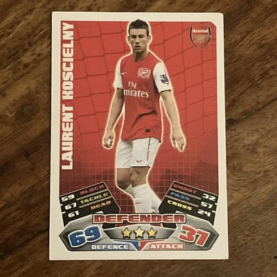 Match Attax 2011/12 Laurent Koscielny Base Card (Read Description) - Image 1 of 2